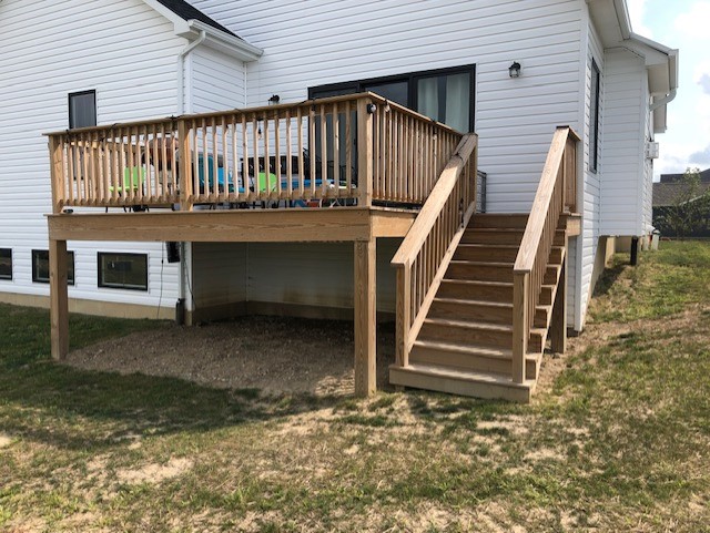 SW Fort Wayne Deck Before